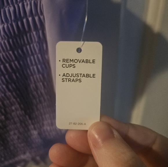 NWT Decree Ruffle Bralette Bikini Top - Picture 4 of 7